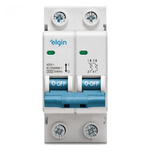 DISJUNTOR TERMOMAGNÉTICO BIPOLAR ELGIN CUVA C 2 POLOS 32A