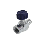 REGISTRO P/ AR EM ZAMAG 1/4" MACHO NPT X 1/4" FEMEA NPT