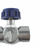 REGISTRO P/ AR EM ZAMAG 1/4" FEMEA NPT X 1/4" FEMEA NPT