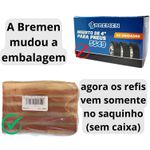 REFIL P/ REPARO DE PNEU S/ CAMARA 100 X 6MM BREMEN 55499 PACOTE 60UN