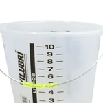 BALDE GRADUADO EM POLIETILENO VILUBRI 10 LITROS COM ALÇA