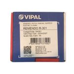 REMENDO A FRIO VIPAL R-301 OVAL 95 X 40 MM VIPAL R-301 CAIXA COM 50UN