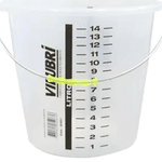 BALDE GRADUADO EM POLIETILENO VILUBRI 14 LITROS COM ALÇA