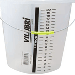 BALDE GRADUADO EM POLIETILENO VILUBRI 20 LITROS COM ALÇA