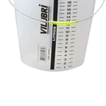 BALDE GRADUADO EM POLIETILENO VILUBRI 20 LITROS COM ALÇA