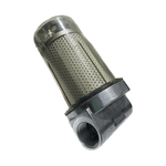 FILTRO LINHA 1" P/ DIESEL E GASOLINA COPO POLICARBONATO ELEMENTO INÓX