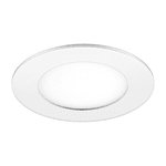 LUMINARIA LED ELGIM EMBUTIR REDONDA 12W 6500K DIAMETRO 17,2CM