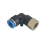 CONEXAO DE ENGATE RAPIDO COTOVELO FEMEA TUBO 06 X 1/8 BSP