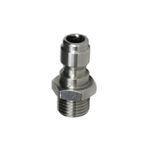 ENGATE RAPIDO + PINO ROSCA 1/4" P/ LAVADORA DE ALTA PRESSÃO