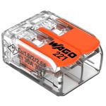 3 CONECTOR RAPIDO P/ CHUVEIRO BL 221-612 40A DERIVAÇÃO 0,5 A 6MM 2VIAS