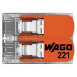 3 CONECTOR RAPIDO P/ CHUVEIRO BL 221-612 40A DERIVAÇÃO 0,5 A 6MM 2VIAS