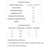 CHUVEIRO LORENZETTI BELLA DUCHA 4T BRANCO 6800W 220 VOLTS