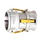ACOPLADOR CAMLOCK TIPO DD EM ALUMINIO ENCAIXES 1.1/2