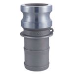 ADAPTADOR CAMLOCK TIPO E EM ALUMINIO ENCAIXE 3" X ESPIGÃO 2"