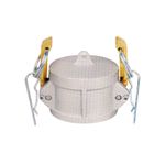 ACOPLADOR TAMPÃO P/ ADAPTADOR CAMLOCK TIPO DC EM ALUMINIO ENCAIXE 1