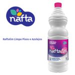 LIMPA PISOS E AZULEJOS NAFTALIN NAFTA 1 LITRO