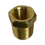 BUCHA DE REDUCAO EM ACO ZINCADO EXTERNO 1