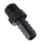 ESPIGAO PLASTICO MAC LOREN FIXO MACHO ROSCA 1/4" NPT X ESCAMA 5/16"