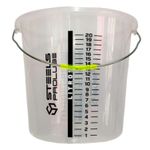 BALDE GRADUADO EM POLIETILENO STEELS 58662 20 LITROS COM ALÇA