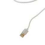 CABO CONECTOR ELGIN MICRO USB V8 2.0 1 METRO BRANCO P/ ANDROID