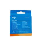 LUMINÁRIA LED DICRÓICA ELGIN EMBUTIR QUADRADA 3W 3000K MR11 75 X 75MM