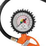 CALIBRADOR DE PNEU MANUAL SPARTA 5733155 C/ MANOMETRO DE 5 A 220 PSI