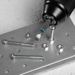 10 BITS FENDA SL5 50MM ENCAIXE 1/4" PONTA MAGNETIZADA P/ PARAFUSADEIRA