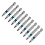 10 BITS PHILLIPS PH1 50MM X 1/4" PONTA MAGNETIZADA P/ PARAFUSADEIRA