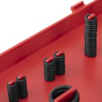 KIT DE ANEIS DE VEDACAO DE BORRACHA MTX 4759755 DE 07 A 53MM 404 PECAS