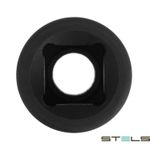 SOQUETE SEXTAVADO CURTO PARA CHAVE DE IMPACTO ENCAIXE 1/2" BOCA 10MM