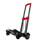 CARRINHO P/ TRANSPORTE DE CARGA DOBRAVEL ALUMINIO CAP.40KG 230X250M