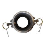 ACOPLADOR CAMLOCK TIPO D EM ALUMINIO ENCAIXE 2" X ROSCA FEMEA 2" BSP