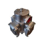 BLOCO MEDIDOR VOLUMETRICO 1" BREMEN 3194 DE PISTAO 12 A 100 LTS/MIN