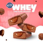 BARRA WHEY PROTEIN NUTRY CHOCOLATE CROCANTE 50G C/ WHEY + 15G PROTEINA