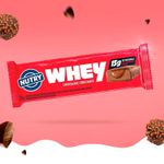 BARRA WHEY PROTEIN NUTRY CHOCOLATE CROCANTE 50G C/ WHEY + 15G PROTEINA