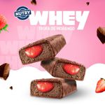 BARRA WHEY PROTEIN NUTRY TRUFA DE MORANGO 50G C/ WHEY + 15G PROTEINA