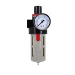 FILTRO P/ AR COMPRIMIDO COM REGULADOR E MANOMETRO 1 SAIDA ROSCA 1/2"