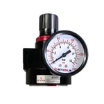 FILTRO P/ AR COMPRIMIDO COM REGULADOR E MANOMETRO 1 SAIDA ROSCA 1/2"