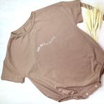 Body Oversized Camurça