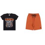 Conjunto Verão Preto Gamer