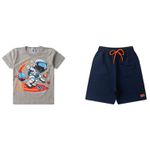 Conjunto Verão Cinza Astronauta