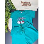 conjunto menina Hello Kitty