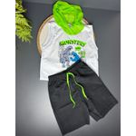 Conjunto menino regata e short tactel