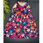 Vestido menina florido
