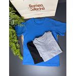 Kit camisetas básicas infantis