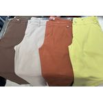 calça jeans em sarja colorida LIMA 