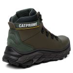 Bota Masculina Adventure Coturno Catpriime De Couro Com C.A verde Oliva