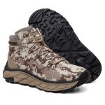 Bota Masculina Adventure Coturno Catpriime De Couro Com C.A Camuflada
