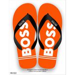 Chinela Boss Orange Importada Verão Super Macia Solado Eva Alta Qualidade