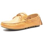 Mocassim/Drive Masculino Couro Mel